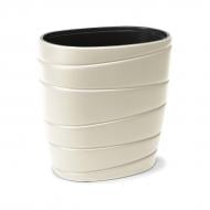 Вазон пластик PASSA 60х40х60 см овальний кремовий 40 л Lamela (9748549)