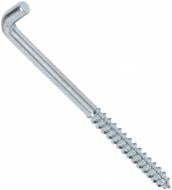 Шуруп с L-крюком 35207 ЦБ 10x140 мм 25 шт. белый цинк snapt