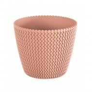 Горщик для квітів пластик SPLOFY 220 мм комплект 2шт персик круглий персик PRP (13000-488.1) Горщик для квітів пластик SPLOFY 220 мм комплект 2шт персик круглий персик PRP (13000-488.1)