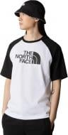 Футболка THE NORTH FACE M S/S RAGLAN EASY TEE NF0A87N7FN41 р.S білий