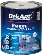 Емаль DekArt алкідна ПФ-115П білий глянець 2,8 кг