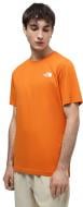 Футболка THE NORTH FACE M S/S BOX NSE TEE NF0A87NPPCO1 р.M оранжевый