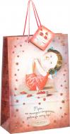 Пакет бумажный Клубничные мечты Gapchinska 25,5х17х7