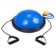 Балансировочная платформа EasyFit Bosu Ball 60 см с ножками синий (EF-2322)