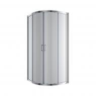 Душевая кабина HES EVO полукруглая 900×900×1850 мм, прозрачная