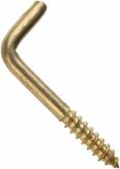 Шуруп з L-гаком 35228 латунь 3,8x50 мм 250 шт. латунь snapt Шуруп з L-гаком 35228 латунь 3,8x50 мм 250 шт. латунь snapt