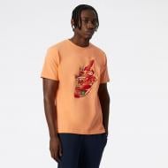 Футболка New Balance MT21559PGZ р.M оранжевый Футболка New Balance MT21559PGZ р.M оранжевый