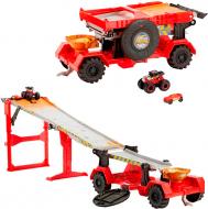 Трек Hot Wheels Грузовик-трансформер Скоростной спуск серии Monster Trucks GFR15