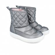 Сапоги для девочек GARVALIN размер 34 серебряный