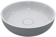 Умывальник мебельный Miraggio Moon (Matte) серый