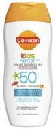 Молочко солнцезащитное Carroten KIDS PROTECT PLUS SUNCARE FACE AND BODY MILK SPF50 200 мл