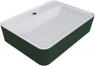 Умывальник мебельный Miraggio Marrakesh 60x45 см темно-зеленый