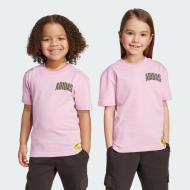 Футболка Adidas LK SIM T JM0831 р.7-8YRS розовый