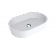 Умывальник-чаша Miraggio Sorrento (Matte) из искусственного мрамора 55x35 см