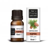 Ефірна олія Flora Secret Кедровое 10 мл