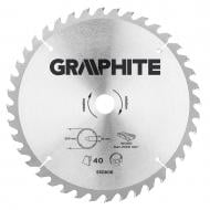 Пиляльний диск GRAPHITE 300x30x2 Z40 55H606