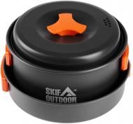 Набір посуду SKIF Outdoor ø147 мм 72 мм 0,9 л Fuzz Set S (кастрюля + пательня)