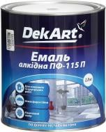 Емаль DekArt алкідна ПФ-115П зелений глянець 2,8 кг
