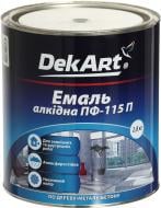 Емаль DekArt алкідна ПФ-115П яскраво-блакитний глянець 2,8 кг