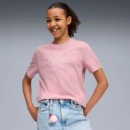 Футболка Puma ESS SCRIPT Tee G 68580565 р.140 розовый