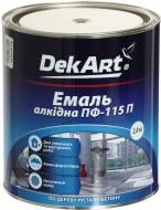 Емаль DekArt алкідна ПФ-115П синій глянець 2,8 кг