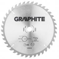 Пиляльний диск GRAPHITE 400x30x2 Z40 55H608