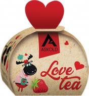 Чай чорний Askold Love tea Strawberry tea 40 г 