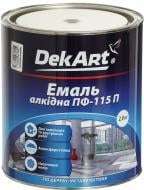 Емаль DekArt алкідна ПФ-115П червоно-коричневий глянець 2,8 кг