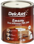Емаль DekArt алкідна ПФ-266 червоно-коричневий глянець 2,8 кг