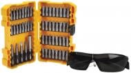 Набор бит DeWalt с защитными очками 53 шт. DT71540