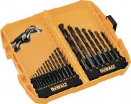 Набор сверл по металлу DeWalt HSS-R 1-12 мм 21 шт. DT71513