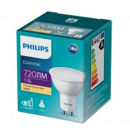 Лампа світлодіодна Philips 8 Вт MR16 матова GU10 200 В 3000 К 929002093317