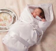 Конверт Mimino Baby "Оксамитовий" 0-6 міс молочно-білий