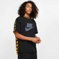 Футболка Nike M NSW NSP TOP SS MESH BV4544-010 р.M черный