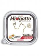 Корм для стерилізованих котів Morando MioGatto Sterilised з яловичиною і овочами 100 г