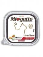 Корм для стерилизованных кошек Morando MioGatto Sterilised с говядиной и овощами 100 г