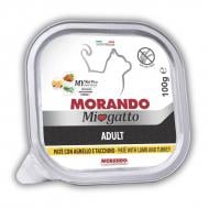 Корм влажный беззерновой для кошек Morando Miogatto с ягнёнком и индейкой 100 г Корм влажный беззерновой для кошек Morando Miogatto с ягнёнком и индейкой 100 г