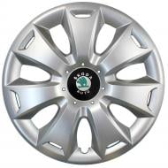 Колпак для колес SKS Skoda 417 104552 R16" 4 шт. серебряный