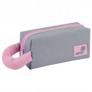 Пенал K25-2703-2 KITE сірий із рожевим