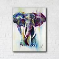 Постер Elephant Art 75x100 см Brushme