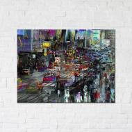 Постер Traffic Congestion 75x100 см Brushme