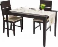 Дорожка «Цветник» 530-13/08 45x180 см льняной Эдельвика