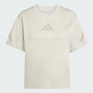 Футболка Adidas W Z.N.E. TEE JW7756 р.M серый