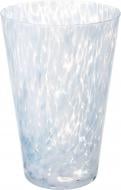 Ваза Wrzesniak Glassworks Confetti 35 см бело-голубой 17-6999