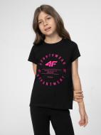 Футболка 4F 4FJSS23TTSHF280-20S р.140 черный Футболка 4F 4FJSS23TTSHF280-20S р.140 черный
