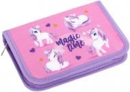 Пенал шкільний Unicorn Magic time Leader різнокольоровий