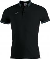 Поло Joma POLO SHIRT BALI II BLACK S/S 100748.100 р.2XL черный