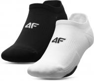 Шкарпетки 4F D4Z20-SOD210-10S+20S р.35-38 чорний/білий 2 шт.