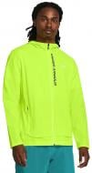 Вітрівка чоловіча Under Armour OUTRUN THE STORM JACKET 1376794-731 р.XL салатова