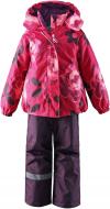 Комплект дитячого одягу для дівчаток Lassie 723694-3521 зріст 128 малиновий
